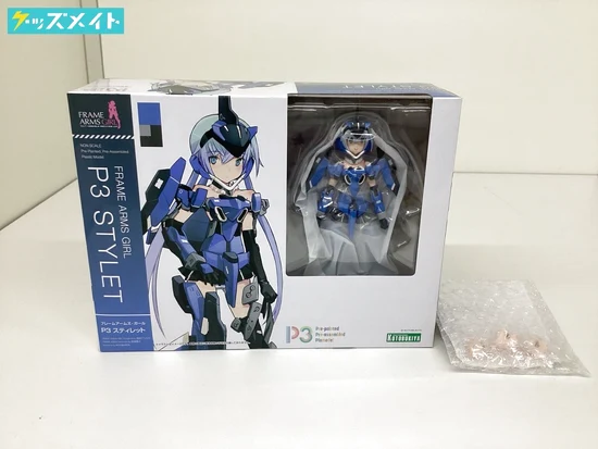 08 D 【現状】 コトブキヤ フレームアームズ・ガール P3 スティレット プラモデル 特典付き 買取実績価格