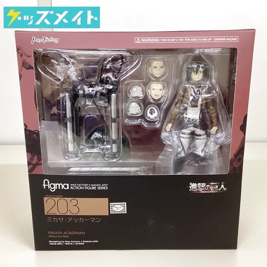 figma 203 進撃の巨人 ミカサ・アッカーマン 買取実績価格