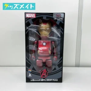 メディコム・トイ ベアブリック マーベル アイアンマン 400% Happyくじ