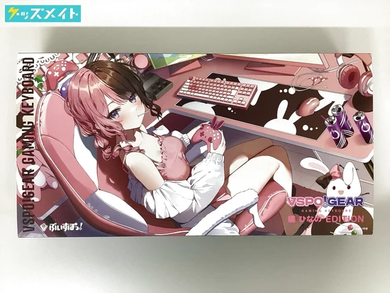 ぶいすぽっ! VSPO!GEAR ゲーミングキーボード 橘ひなのEdition 開封品