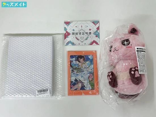 AZKi 活動5周年記念 直筆サイン＆箔押し複製メッセージ入りポスト