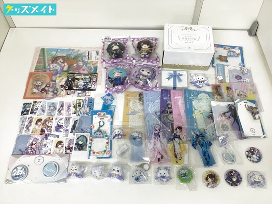 にじさんじ いずれ菖蒲か杜若 グッズ アクリルスタンド ぬいぐるみ 缶