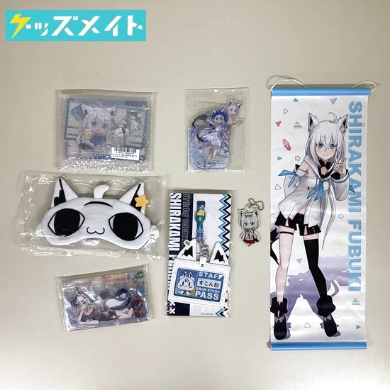 白上フブキ 誕生日記念2023 活動5周年記念 グッズ 他 アクリルジオラマスタンド アクリルスタンド等