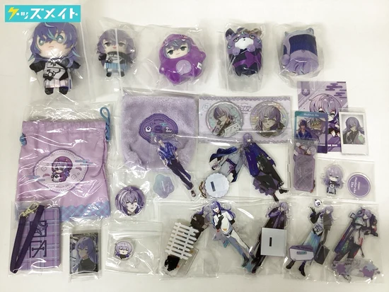 星導ショウ アクリルスタンド にじぬい にじぱぺっと 缶バッジ 他