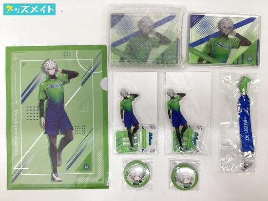 にじさんじ 2024 J1 20クラブ 叢雲カゲツ グッズ 缶バッジ アクリルスタンド クリアファイル 他