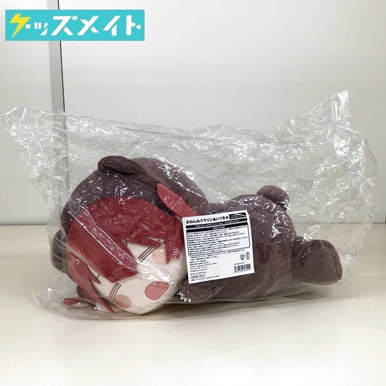 ホロライブ 宝鐘マリン 300万人記念 グッズ おねんねクマリンぬいぐるみ