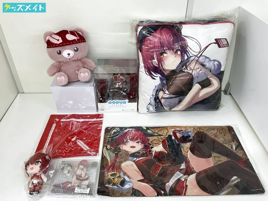 宝鐘マリン 誕生日記念グッズ 活動記念グッズ フィギュア クッション 他