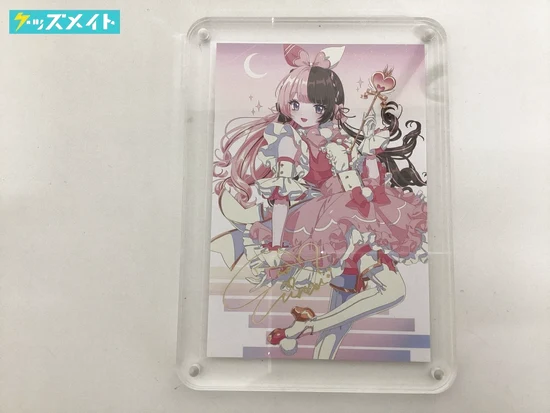 橘ひなの 誕生日記念2022グッズセット 特典 箔押しサイン入りポストカード