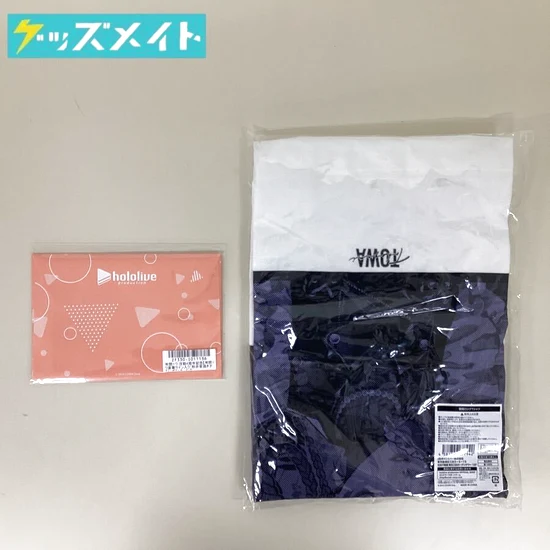 常闇トワ 活動 4 周年記念 グッズ 直筆サイン入りポストカード 眷属ロングTシャツ