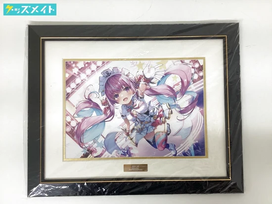 湊あくあ 活動三周年記念 3rd Anniversary 複製原画