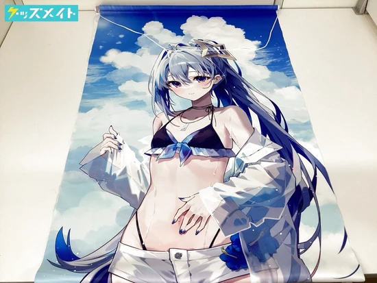 天音かなた 等身大タペストリー 水着ver 2023.9 / おしおしお