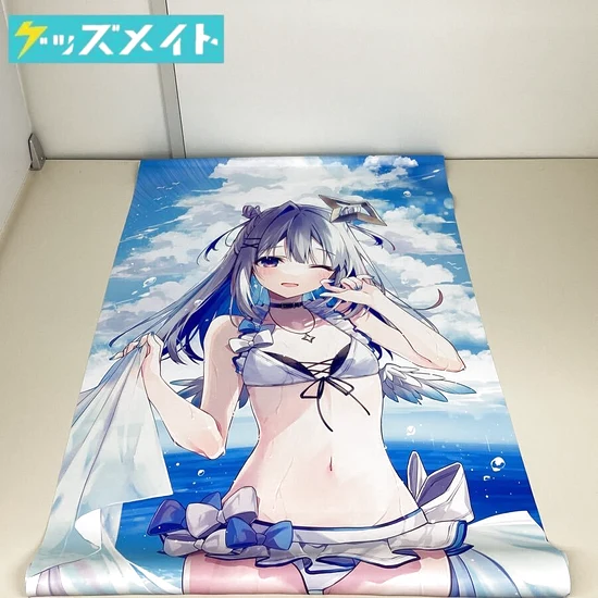 天音かなた 等身大タペストリー 水着ver / おしおしお