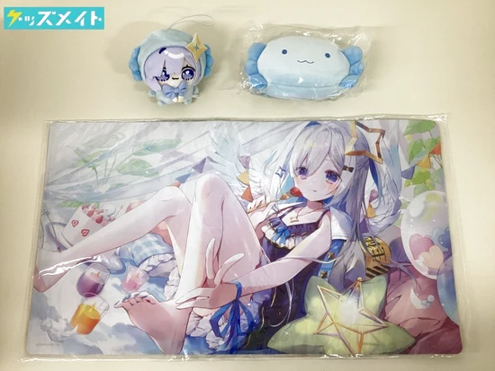 天音かなた 活動2周年記念 誕生日記念 2024 他 かなたそちゃんぬいぐるみ ラバーマット 他 うぱお