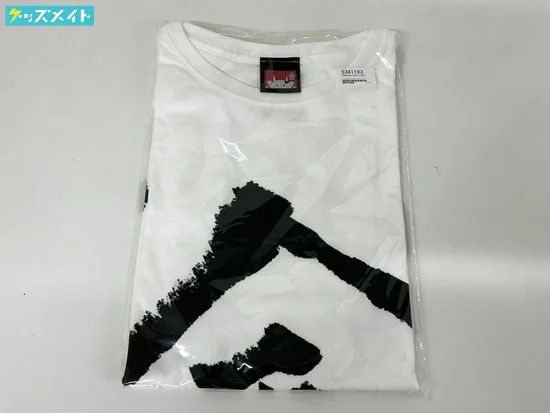 百鬼あやめ 100万人記念 クソダサビッグシルエットTシャツ 白 ホワイト