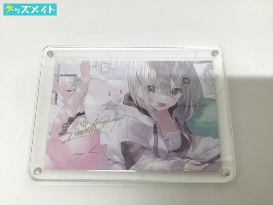 花芽すみれ 活動4周年記念グッズ2022 特典 箔押しサイン入りポストカード