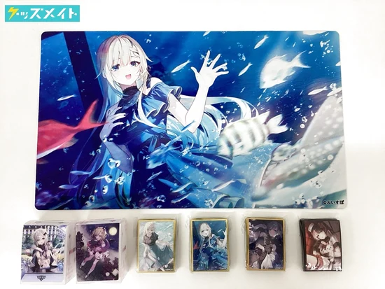 ぶいすぽっ! C104 遠坂あさぎ Alicesyndrome 藍沢エマ プレイマット 他 カードスリーブ カードケース