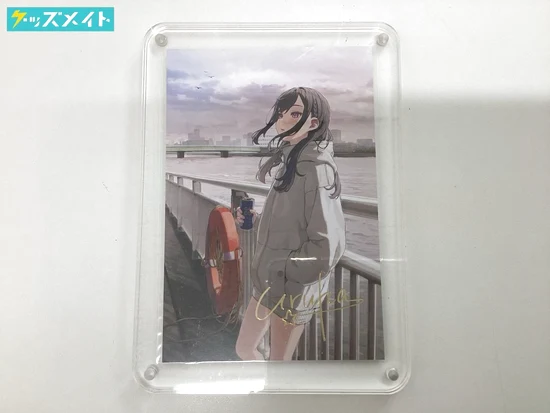 一ノ瀬うるは 活動4周年記念 特典 箔押しサイン入りポストカード