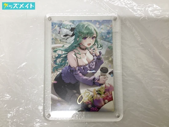 八雲べに 誕生日記念グッズ2022 特典 箔押しサイン入りポストカード