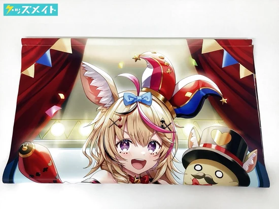 尾丸ポルカ 活動1周年記念 ポルカおるよ 等身大タペストリー