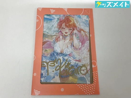 ホロライブ 小鳥遊キアラ 誕生日記念グッズ 2025 直筆サイン入りポストカード