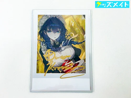 オーロ・クロニー 誕生日記念2025 直筆サイン入りチェキ風ブロマイドカード
