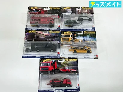 ミニカー Hot Wheels ホットウィール トランスポート FERRARI 250 GTO, チームトランスポート AE86 他