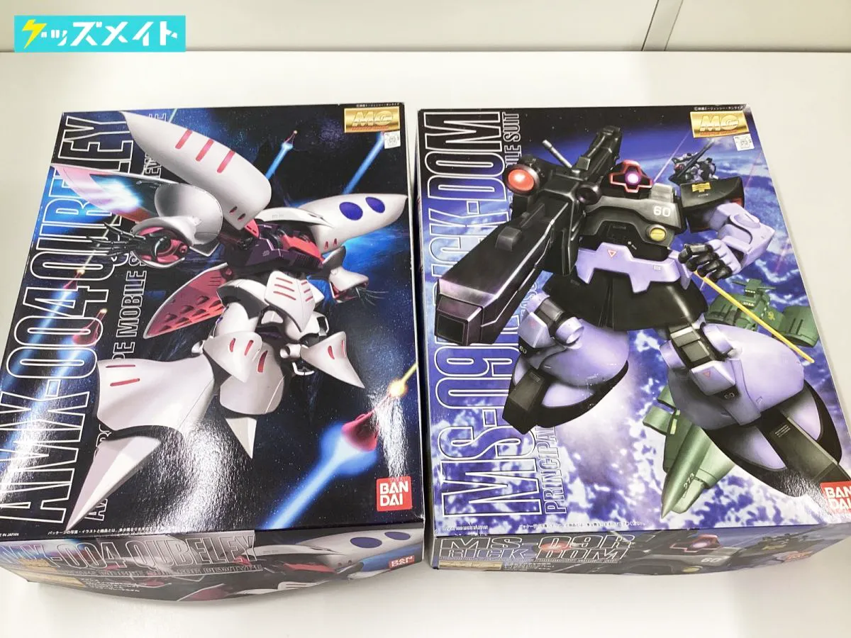 ガンプラ MG AMX-004 キュベレイ MS-09R リックドム