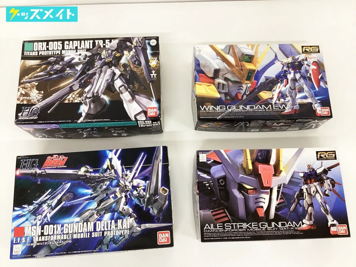  HG RG ガンダムデルタカイ フライルー ウイングガンダム EW エールストライクガンダム