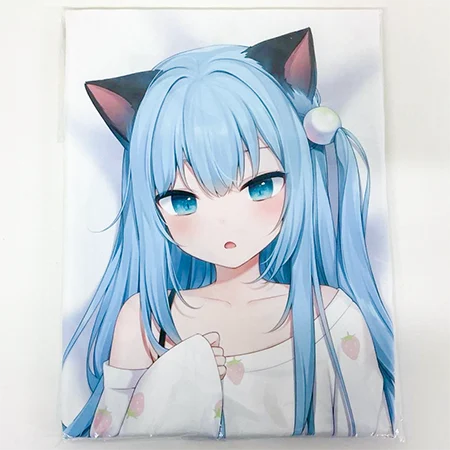 Nachoneko なちょ猫 オリジナル 猫羽 雫 抱き枕カバー 甘城なつき