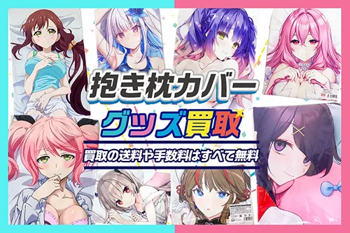 【抱き枕カバー高額買取】アニメ・ゲーム・VTuber