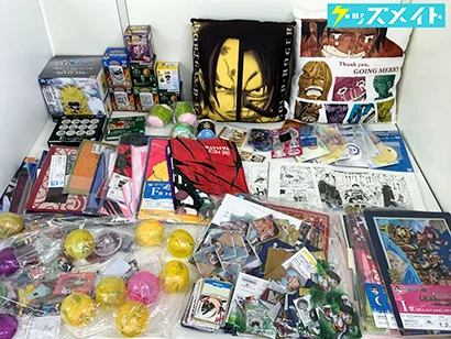 ワンピースグッズ買取】缶バッジ・フィギュア・一番くじ等を買取【買取