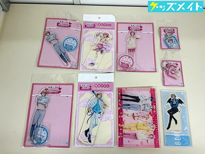 美男高校地球防衛部ETERNAL LOVE! グッズ デカアクリルスタンド ミニアクリルプレート 由布院煙 他 蔵王立