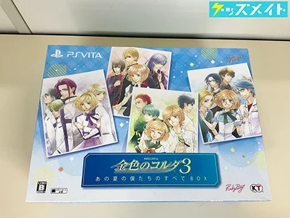 PSVITA ソフト ネオロマンスゲーム 金色のコルダ あの夏の僕たちのすべて BOX 箱凹みあり