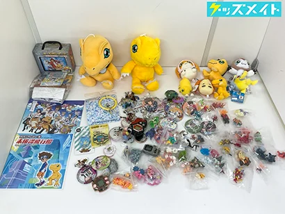 デジモン グッズ まとめ売り ① デジモン買取】グッズ・フィギュア・デジヴァイス・ぬいぐるみ等が20%UP中