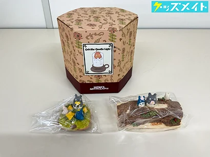 ジブリ オルゴール 小物入れ ハウルの動く城 カルシファーのゆらゆらキャンドルライト、トトロ