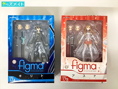 figma ソードアート・オンライン キリト 174 アスナ 178 