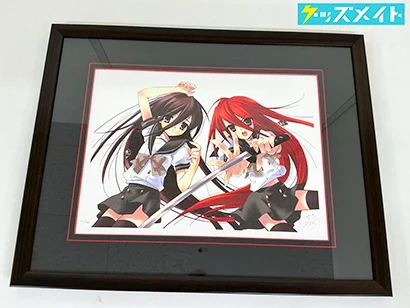 灼眼のシャナ カバーイラスト 直筆サイン入り 複製原画 / いとうのいぢ