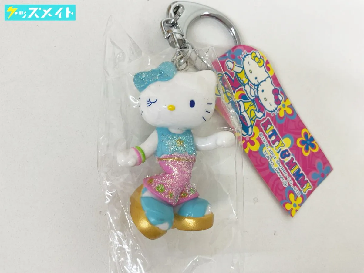 サンリオ ハローキティ KITTY＆MIMMY 足長 ミミィ マスコットキーホルダー ヒップホップ / 脚長