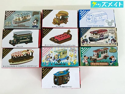 ディズニーグッズ買取】ぬいば・トミカ・フィギュア・リーメント等