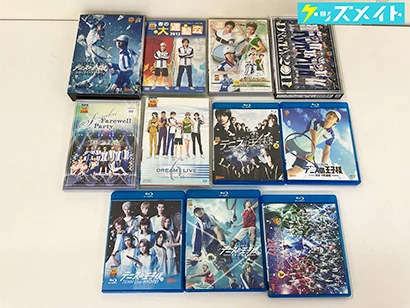 BD/DVD 2.5次元 ミュージカル テニスの王子様 3rd season 全国大会 青学 VS 氷帝 SP版, 4thシーズン 青学 vs 不動峰 等 テニミュ