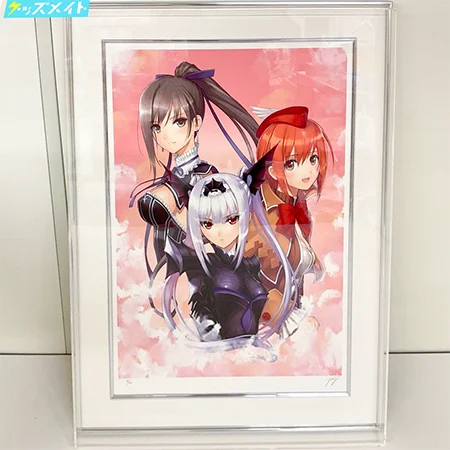 アールビバン 版画 TONY 七色の乙女たち