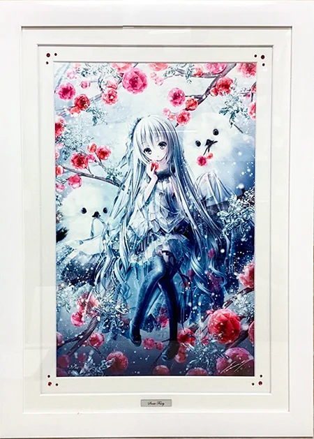 アールビバン 版画 てぃんくる DX版 SNOW FAIRY 買取