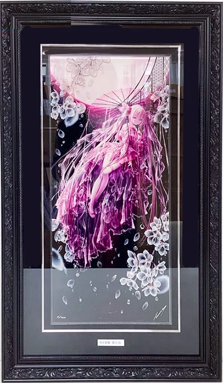 版画 アールビバン てぃんくる 雪月華舞 催花雨  買取