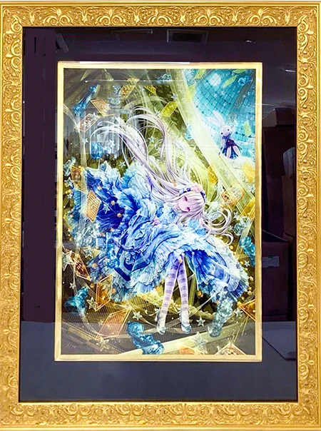 アールビバン 版画 てぃんくる M/E ALICE TWINKLING TRAJECTORY 買取