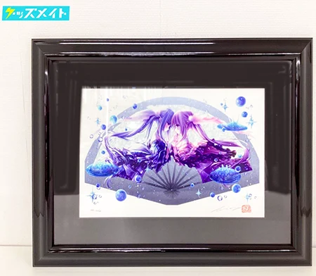 箱なし・保証書なし アールビバン 版画 てぃんくる 薄氷の文鳥  買取