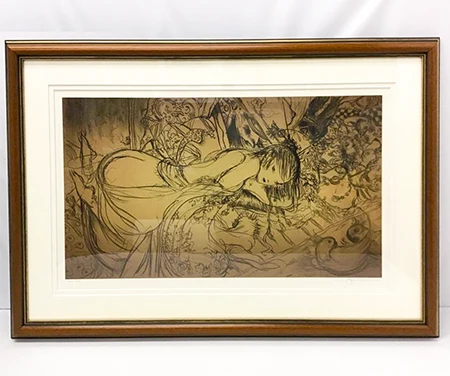 版画 アールビバン 天野喜孝 逸楽 買取