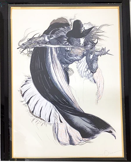 アールビバン 版画 天野喜孝 剣 吸血鬼ハンターD 買取