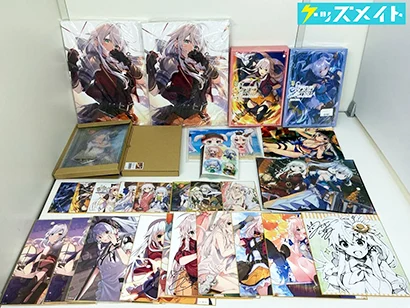 三嶋くろね グッズ 色紙 アクリルボード ラバーマット 他