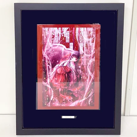 アールビバン 版画 てぃんくる 漆 雪消月の砌