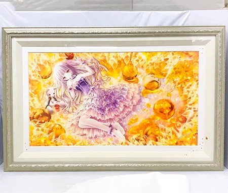 アールビバン 版画 てぃんくる 蜜夜茶会DX  ミクスドメディア 買取